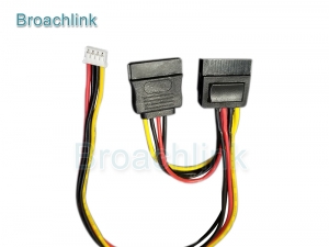 SATA cable - PH2.0mm to 2XSATA_15P
