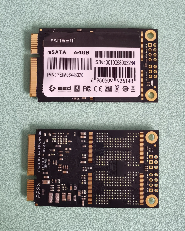 64GB MLC industrial MSATA