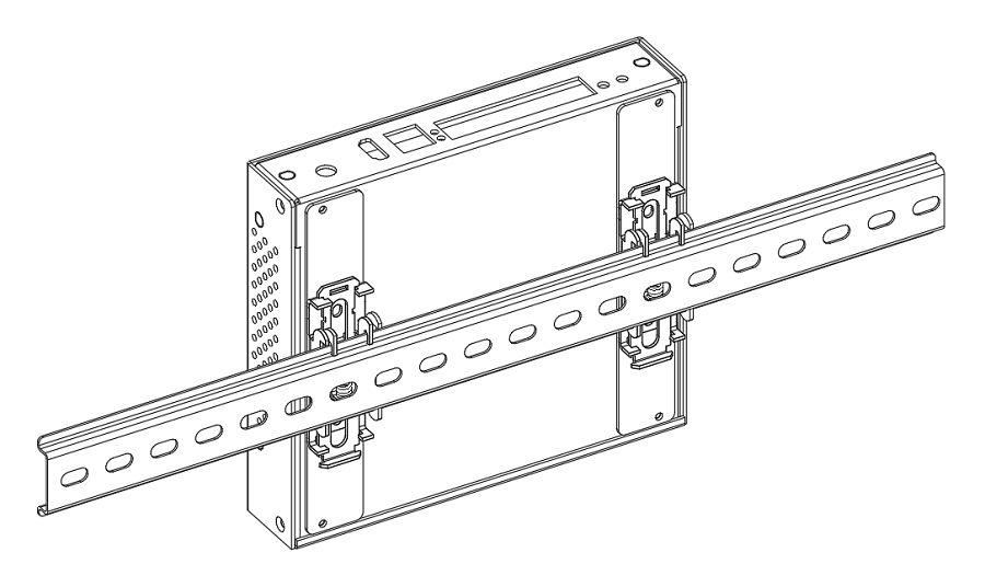 DIN mount kit ( For n80x,n90x )