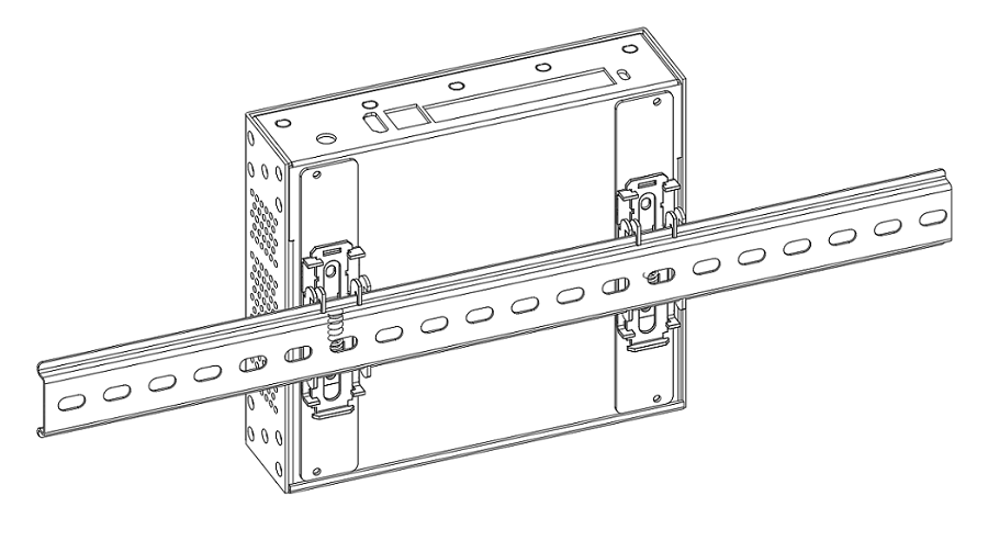 DIN mount kit ( For n80x,n90x,n12xx-v30 )