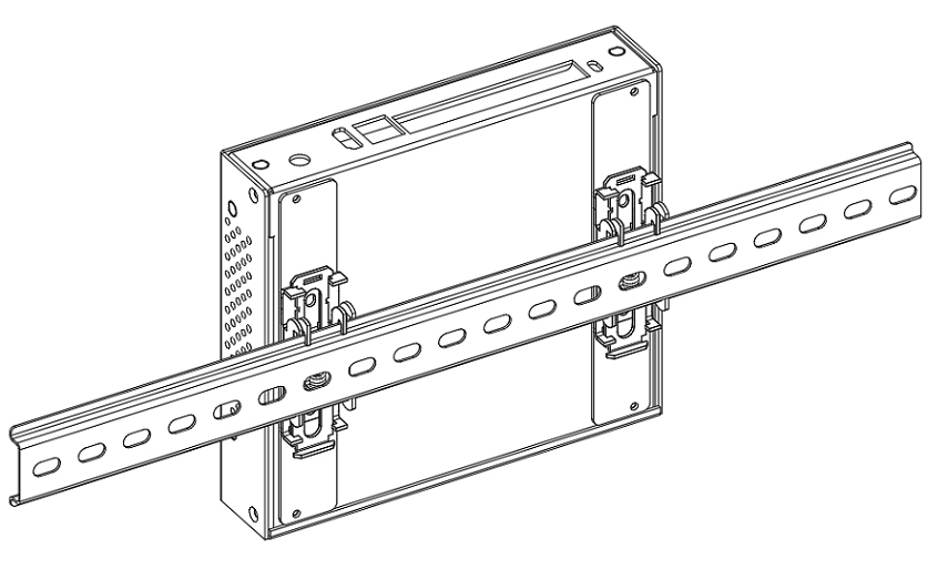 DIN mount kit ( For n80x,n90x,n12xx-v30 )