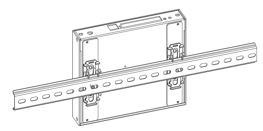DIN mount kit ( For n80x,n90x )