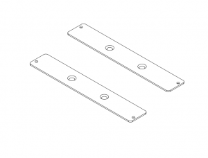 DIN-FIXING DIN mount kit ( For n80x,n90x,n12xx-v30 )